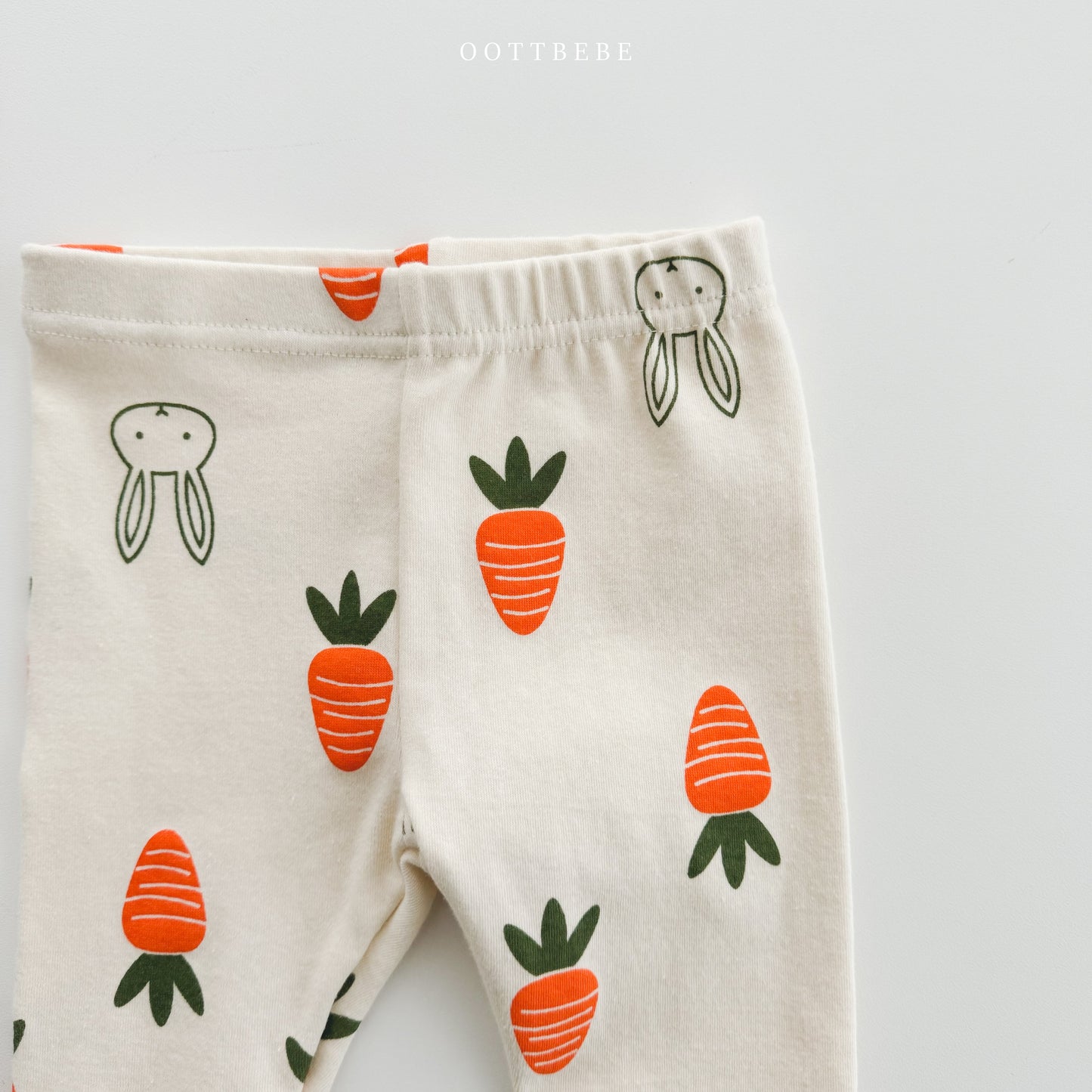 Carrot Bunny Baby Leggings