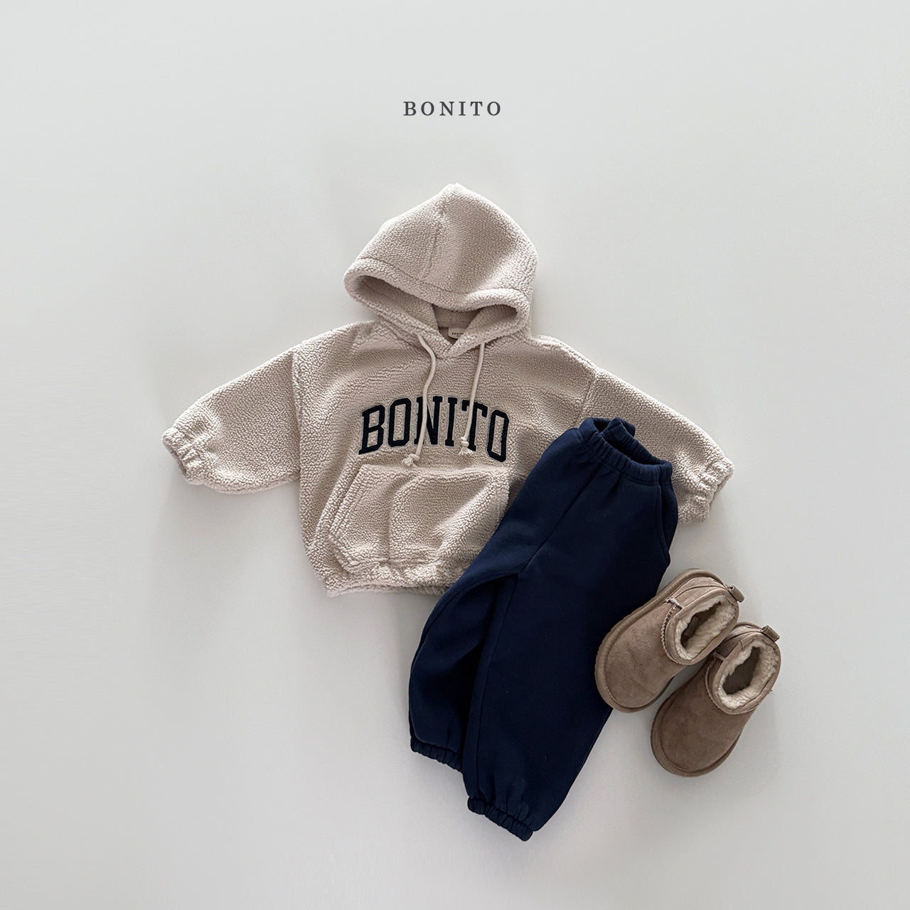 Mongle Bonito Fleece Hoodie (Family Matching Outfit)