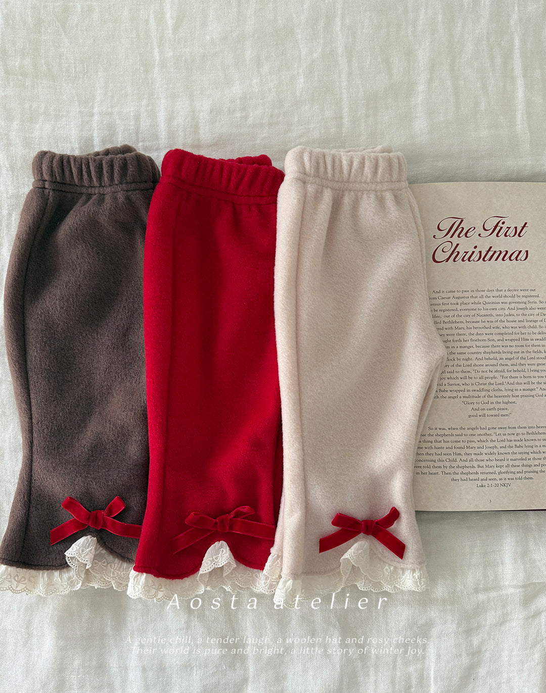 Winter Ribbon Pants