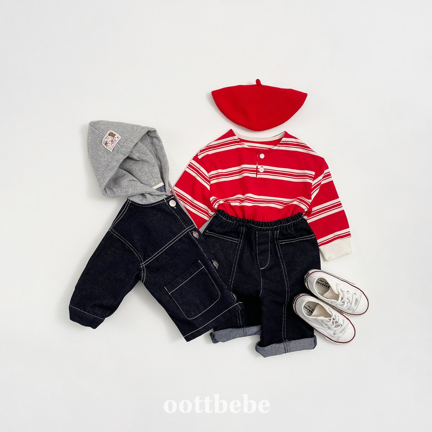 Moby Denim Panel Pants