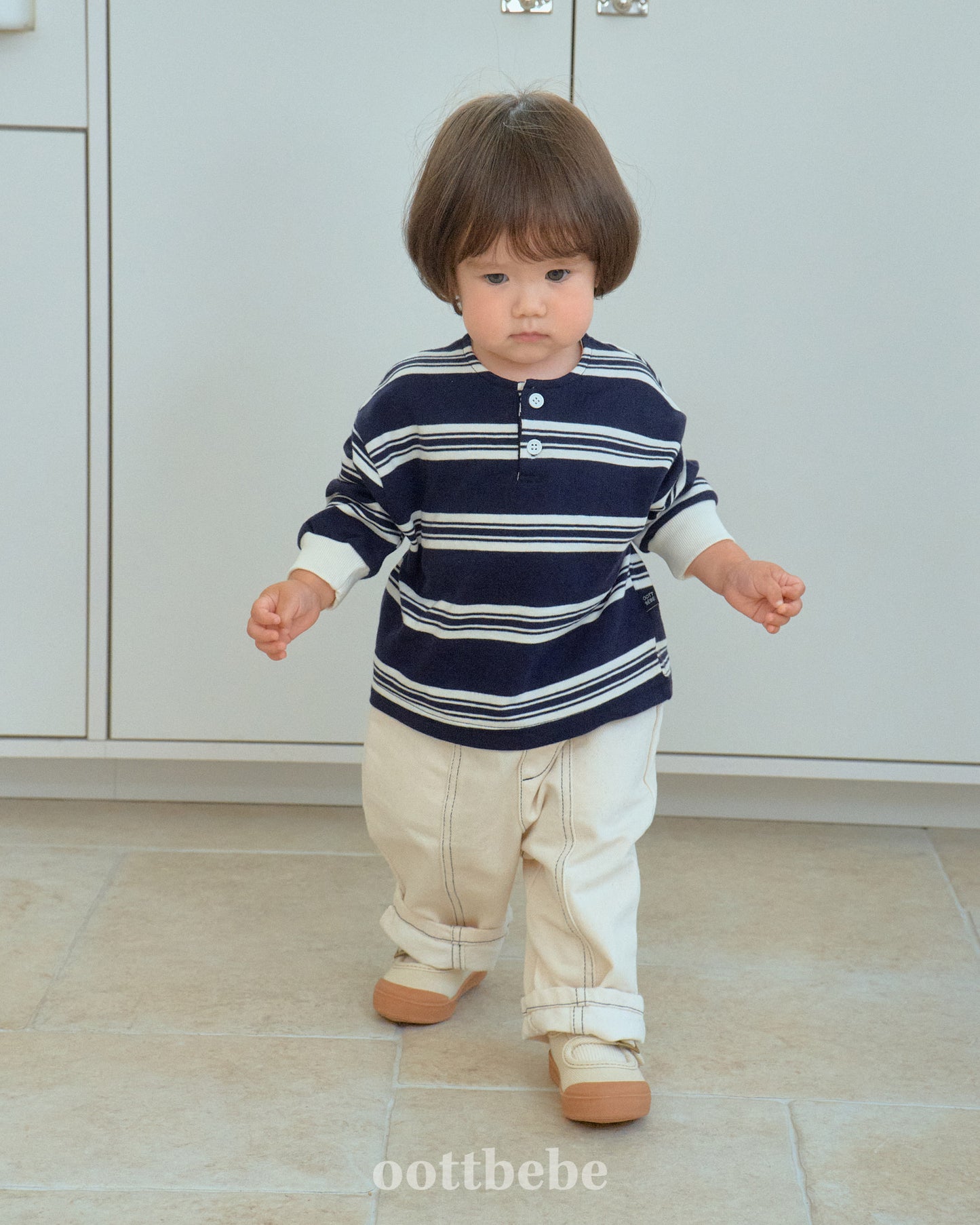 Moby Denim Panel Pants