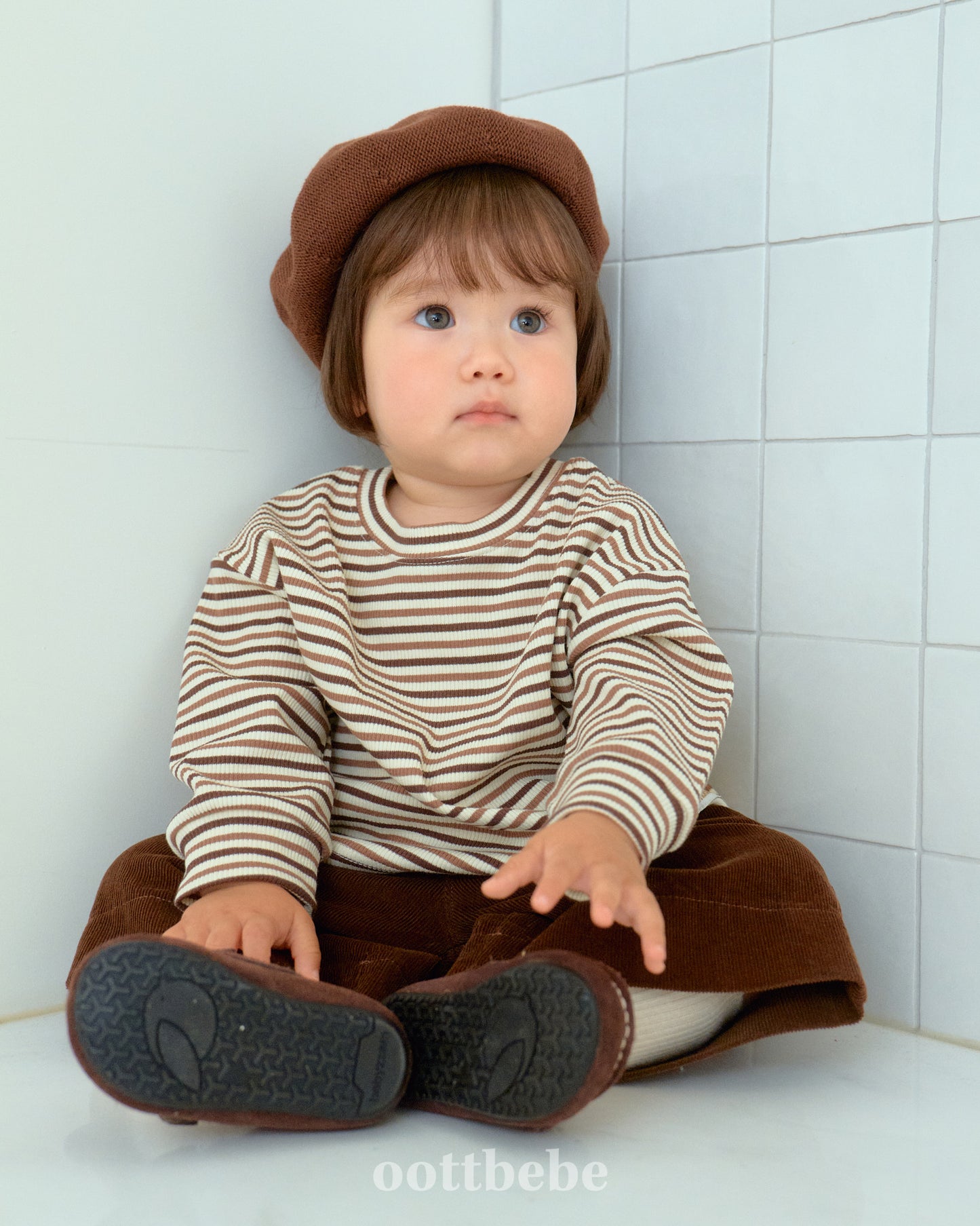 Caramel Stripe T-Shirt