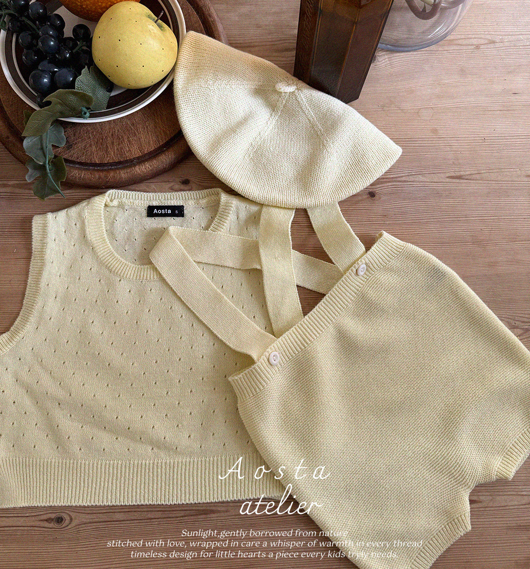 Spring Knit Vest