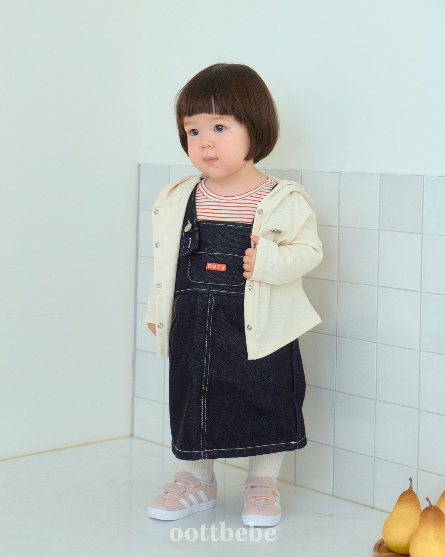 Olive Cardigan 2-Piece Set (Cardigan&Tee)