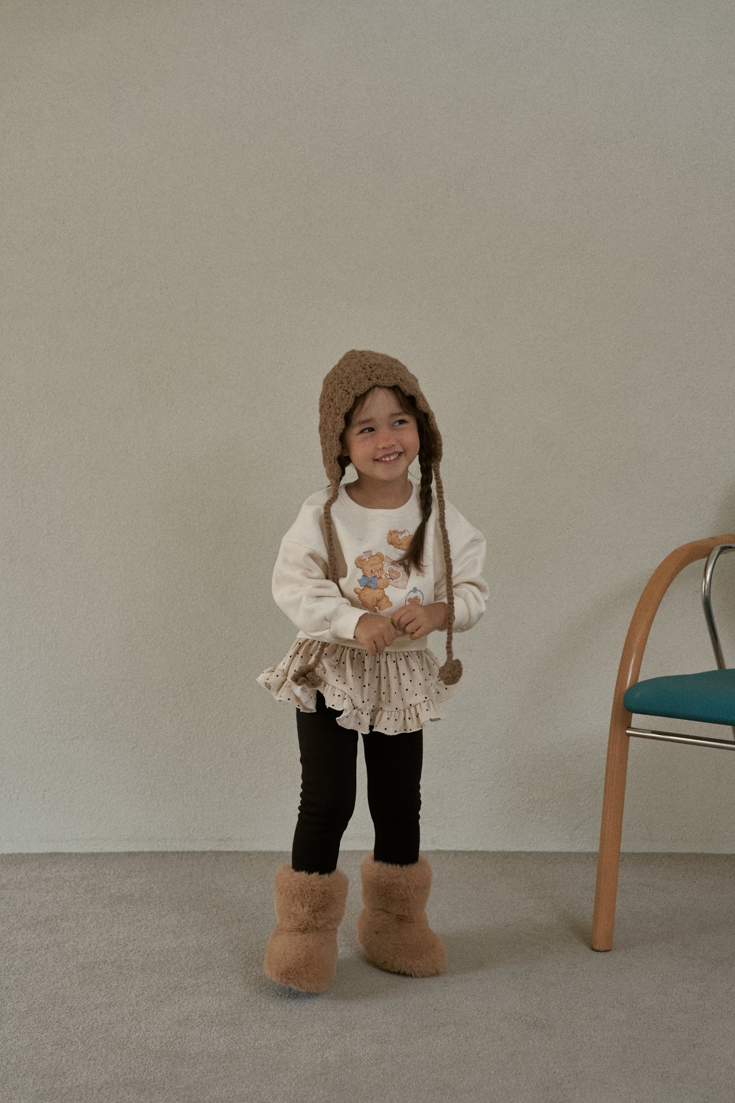 Frill Fleece Leggings