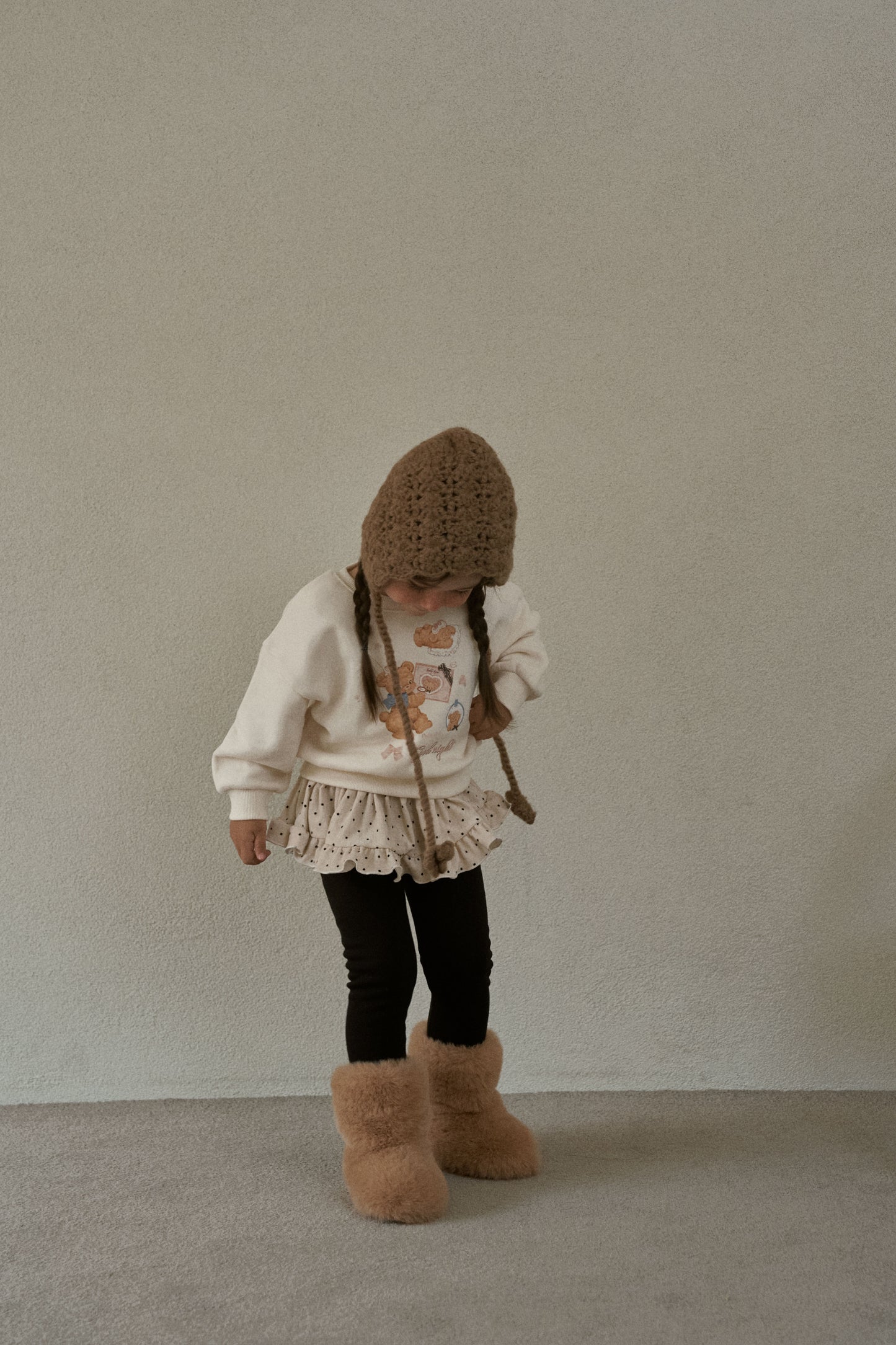 Frill Fleece Leggings