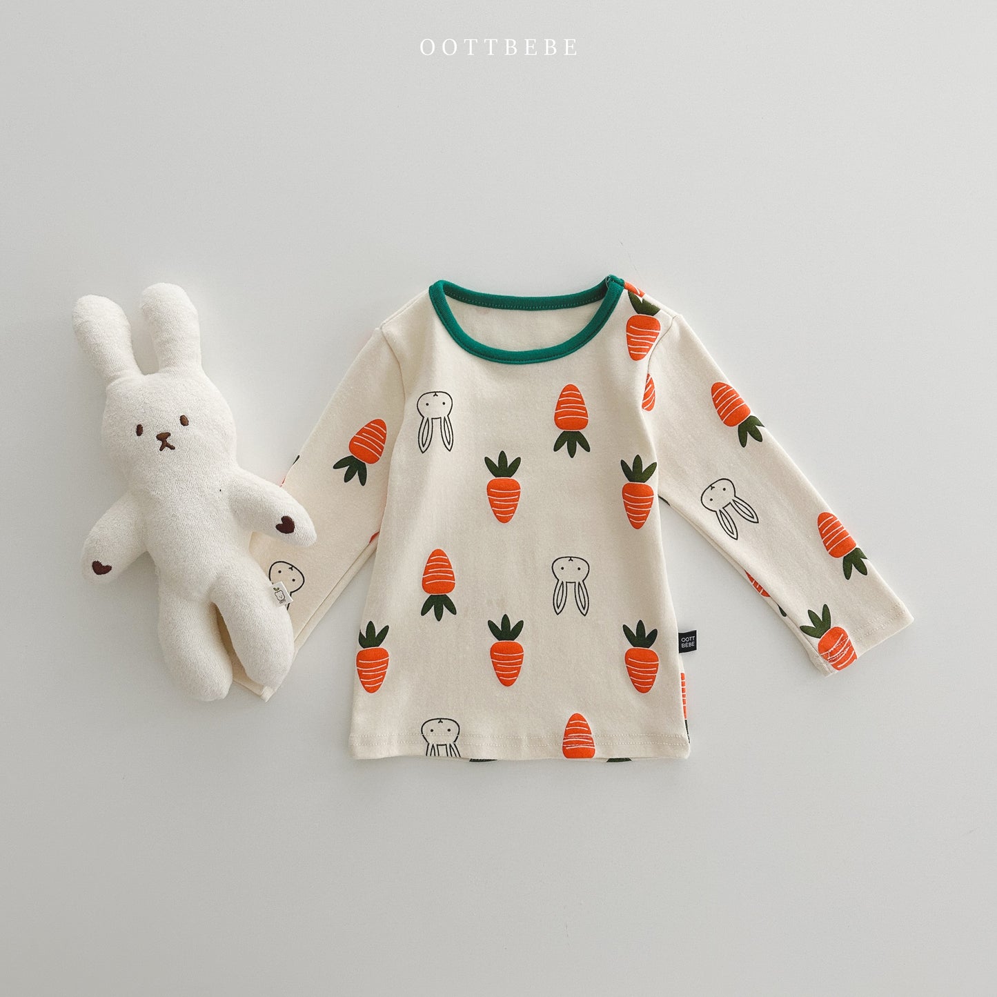 Carrot Bunny Pajama Set