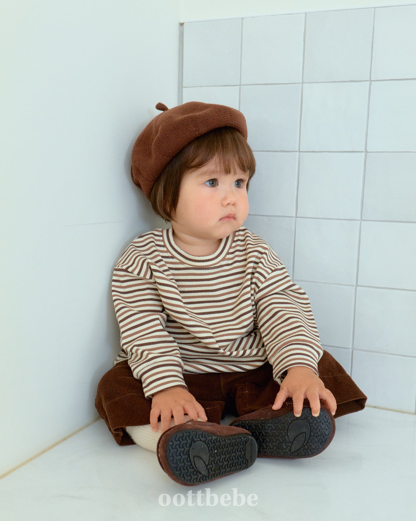 Caramel Stripe T-Shirt
