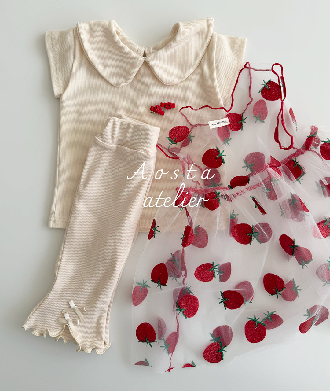 Lace Strawberry Dress