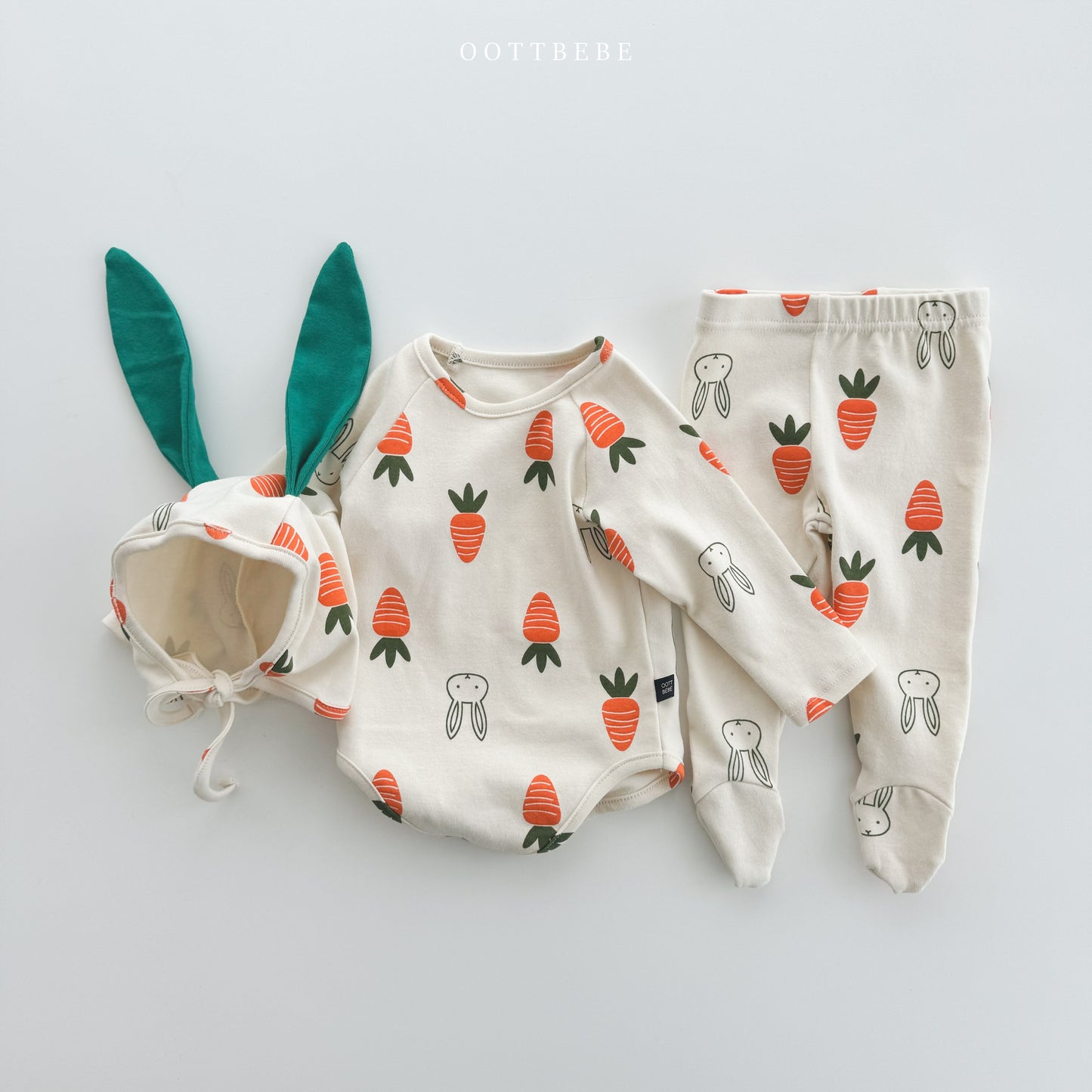 Carrot Bunny Baby Leggings