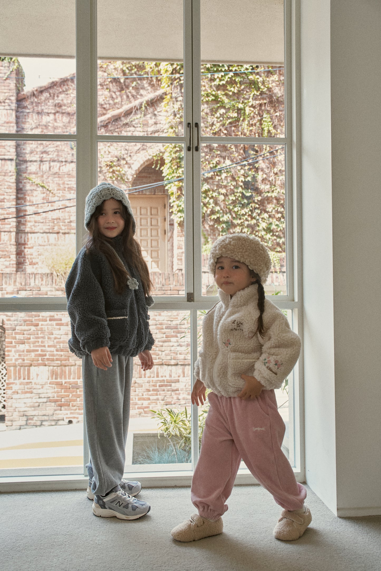 Teddy Fleece Zip-Up Jacket