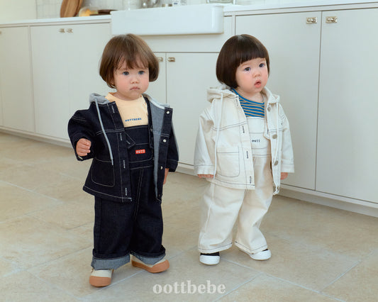 Moby Hooded Denim Jacket