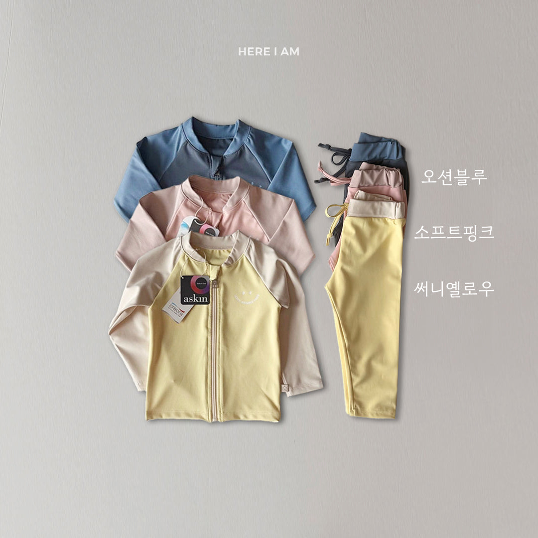 Buddy Rash Guard Zip Set