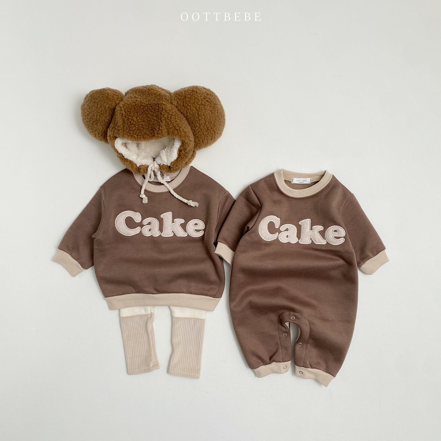 Cake Baby Bodysuit(Sibling Matching Outfits)