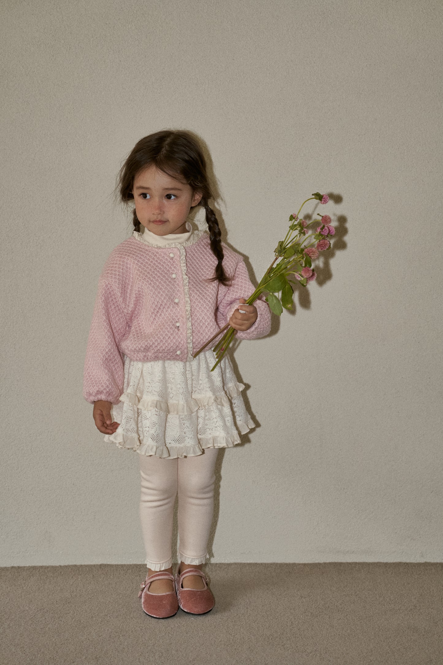 Frill Fleece Leggings