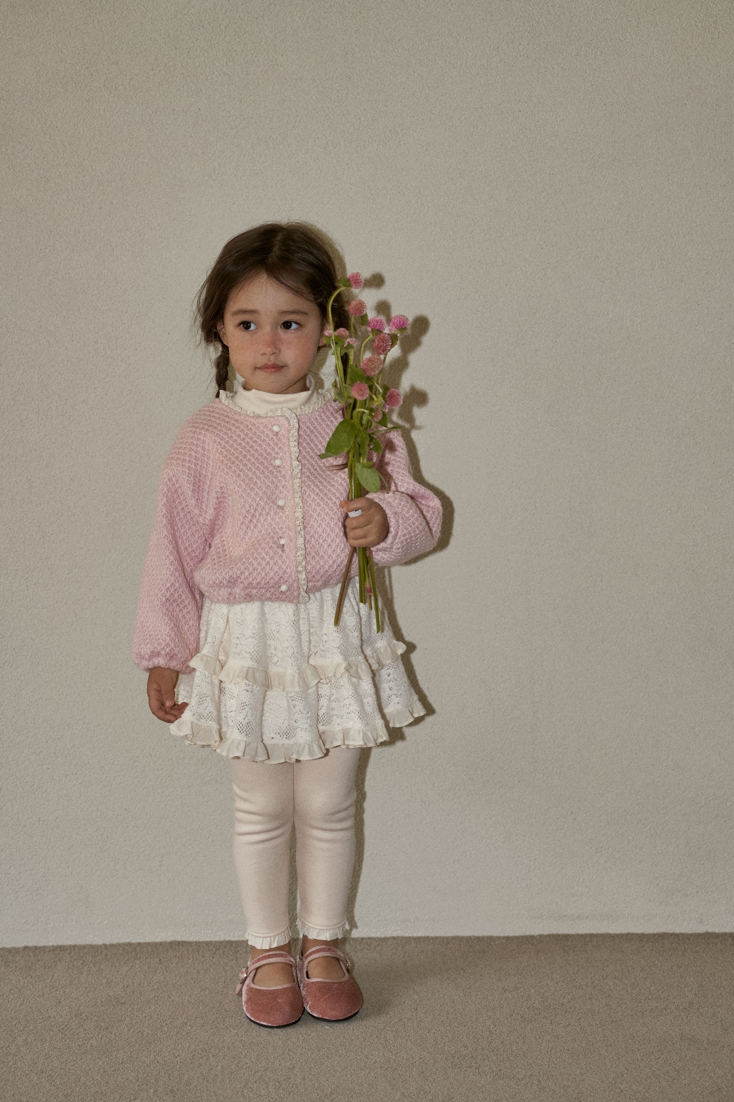 Frill Fleece Leggings