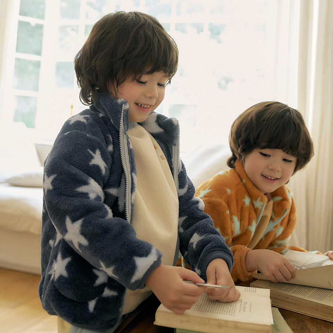 Kinder Fleece Jacket(Family Matching Outfit)