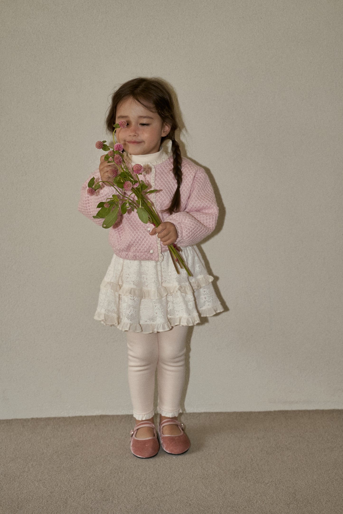 Frill Fleece Leggings