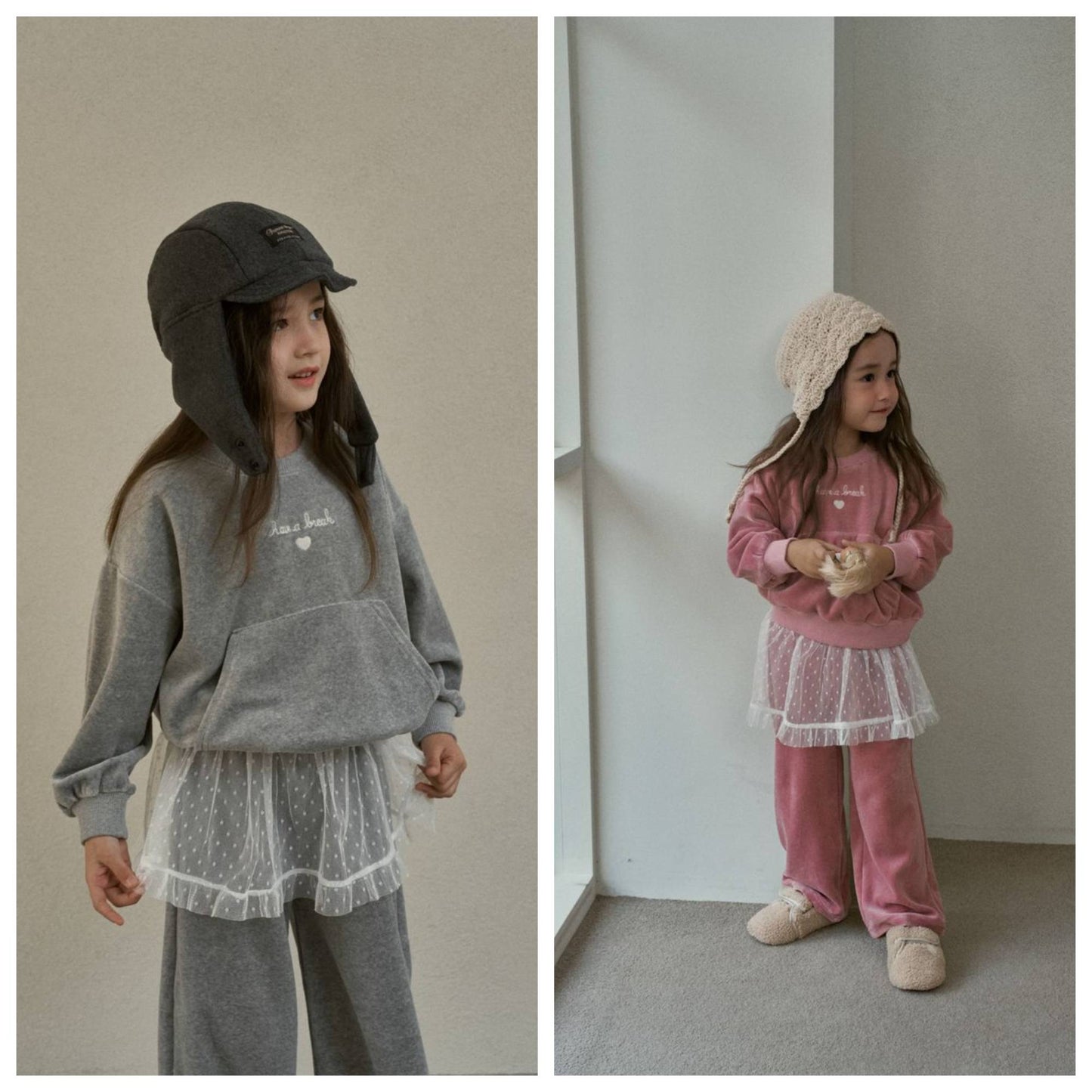 Velour Two-Piece Set