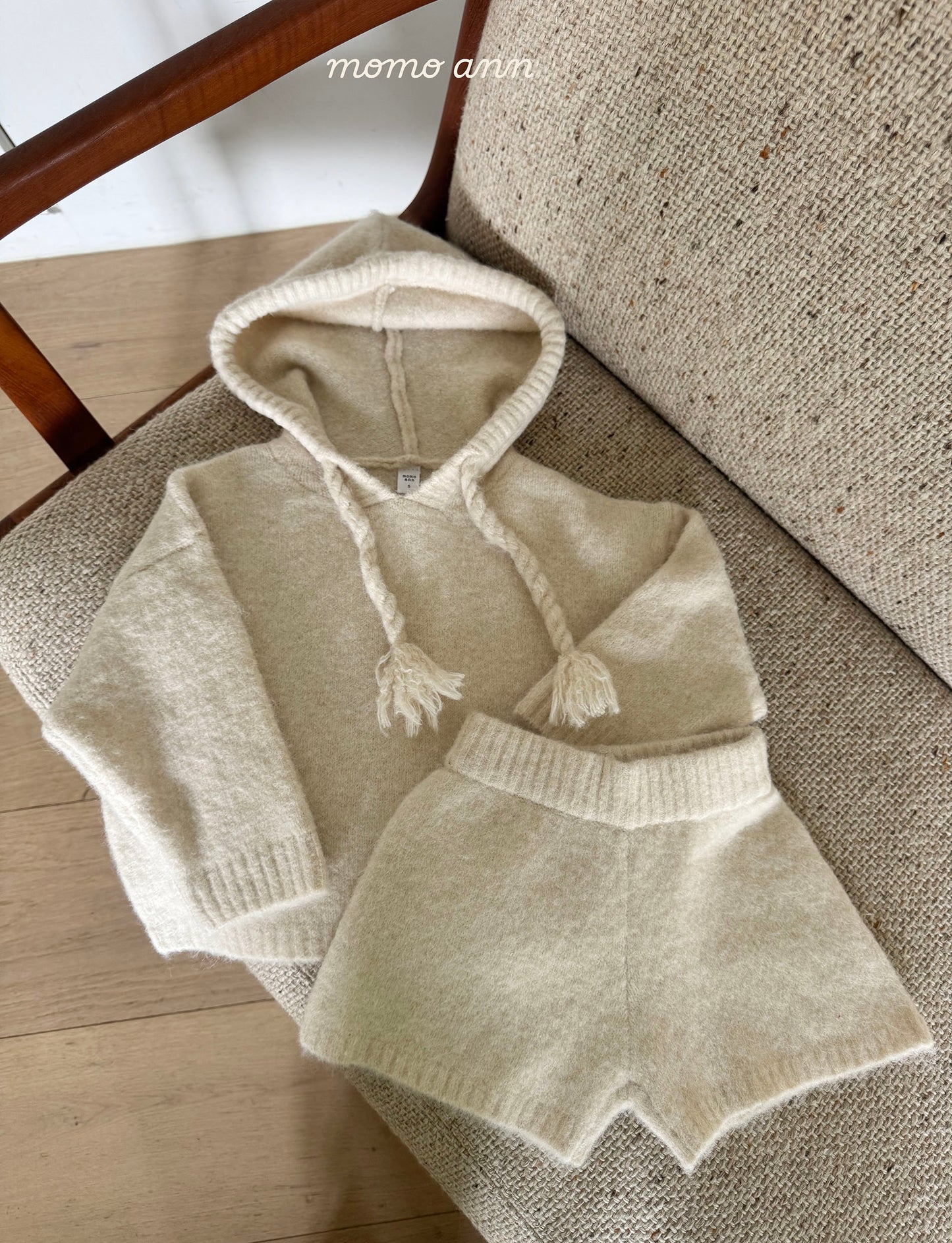 Knit Hoodie Set