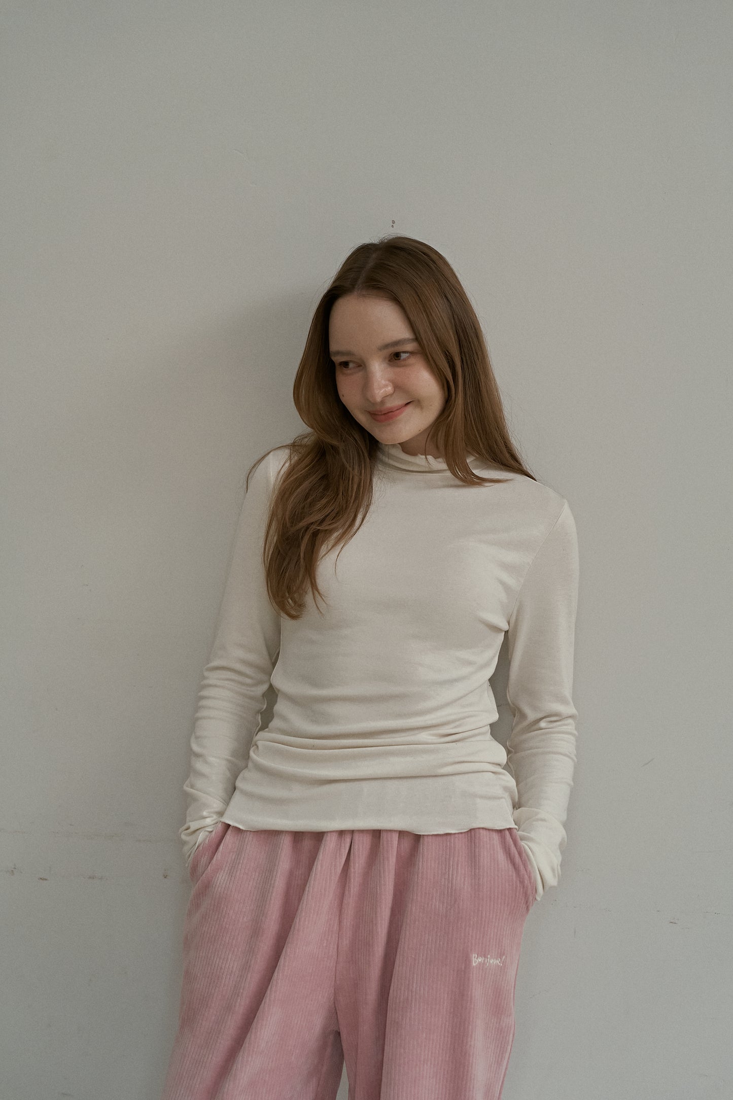 Soft Ribbed Turtleneck (Adult)