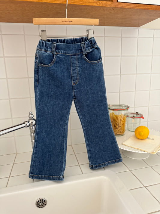 Stretch Denim Bootcut Jeans