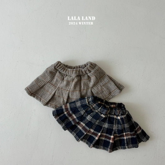 Classic Plaid Skirt(Sibling Matching Outfit)