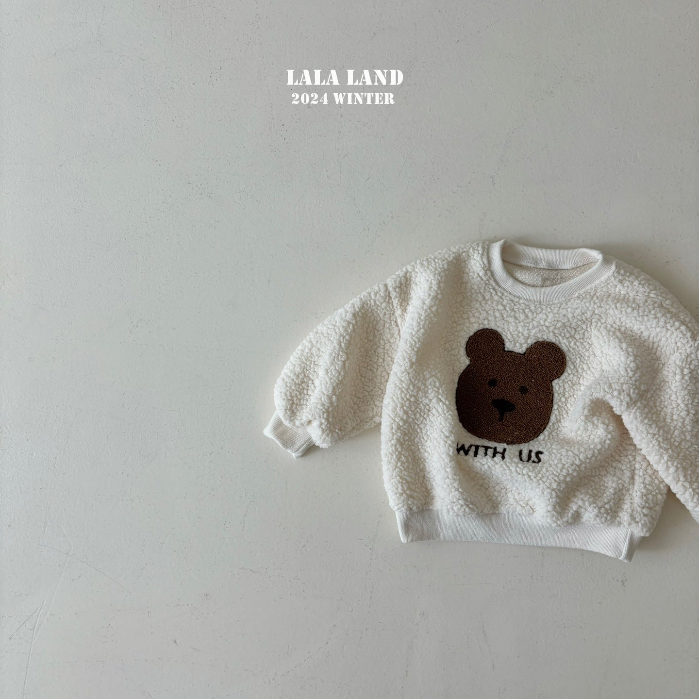 Bear Fleece Sweatshirt(Sibling Matching Outfit)