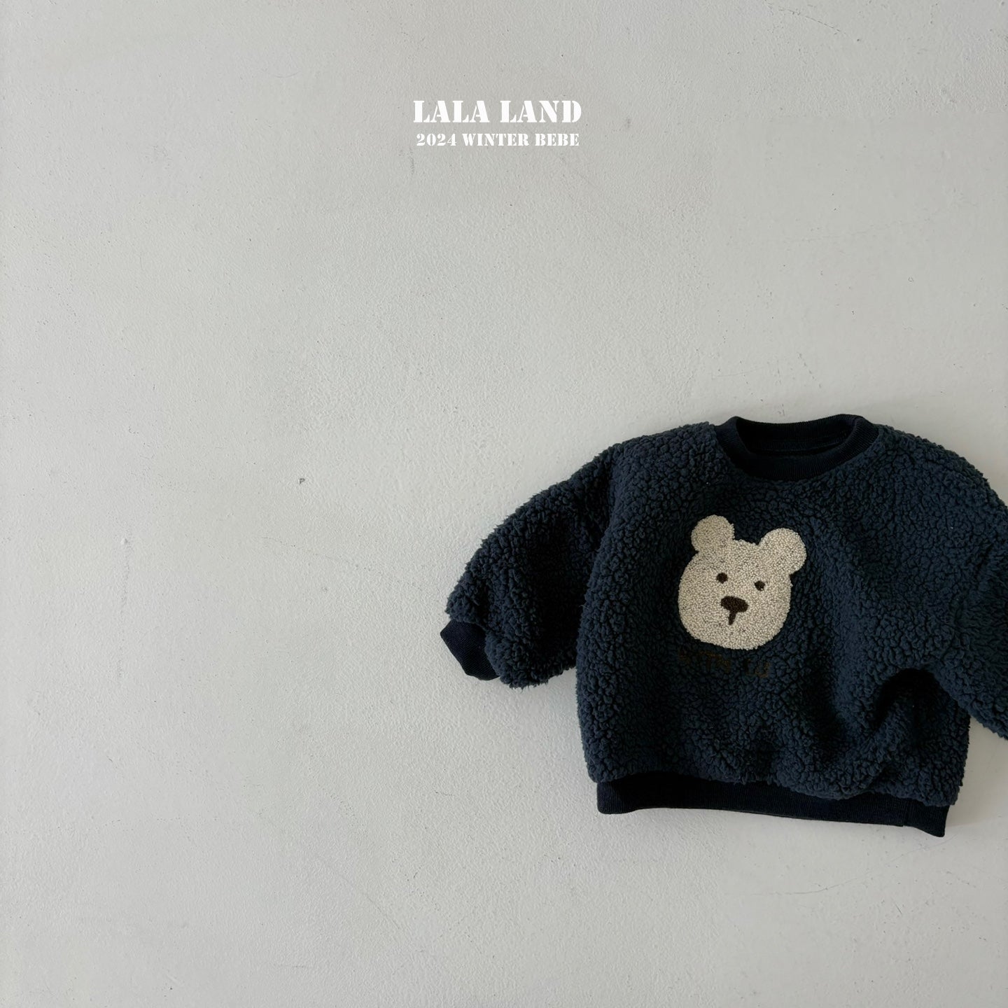 Bebe Bear Fleece Sweatshirt(Sibling Matching Outfit)