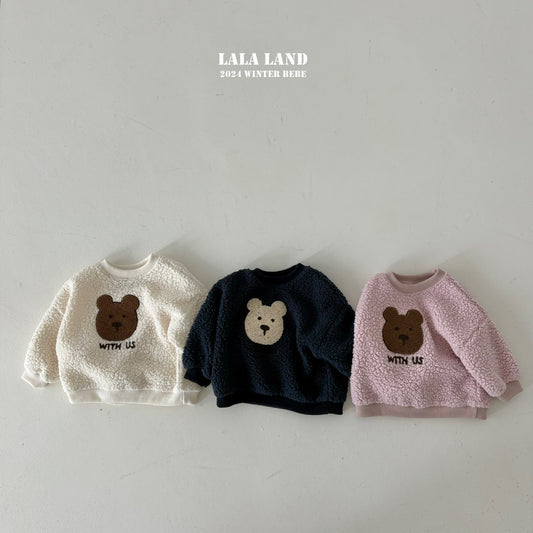 Bebe Bear Fleece Sweatshirt(Sibling Matching Outfit)