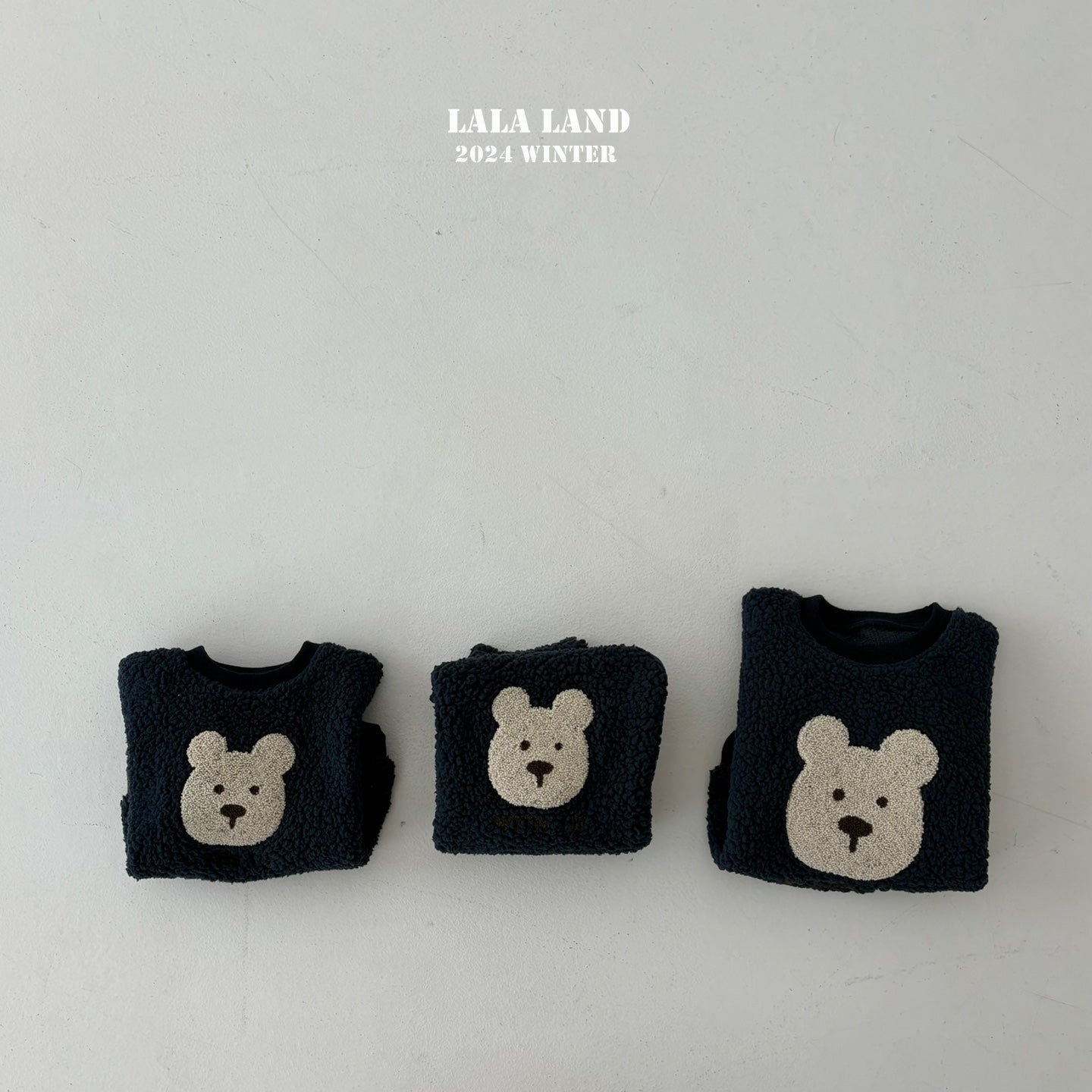 Bear Fleece Sweatshirt(Sibling Matching Outfit)