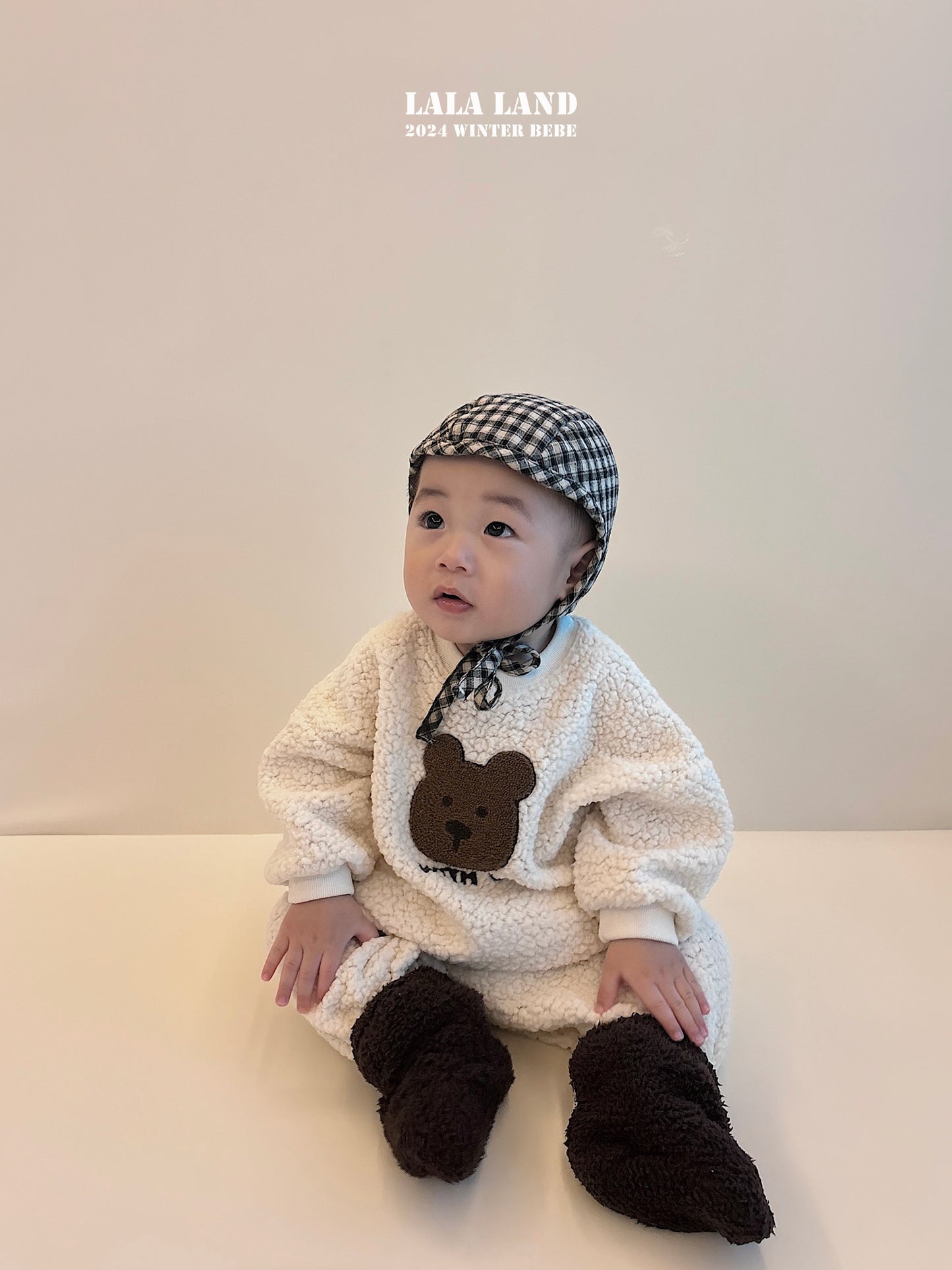 Bebe Bear Fleece Sweatshirt(Sibling Matching Outfit)