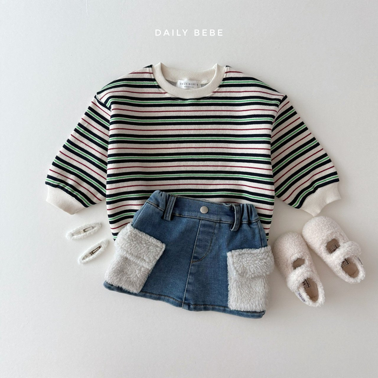 Multi Striped Sweatshirt