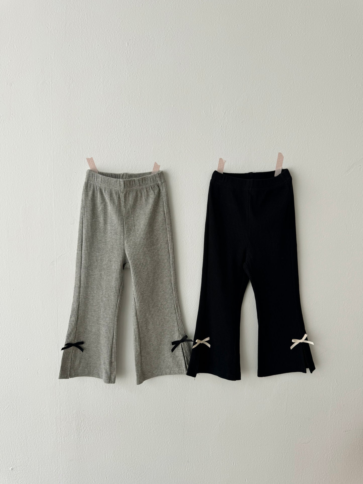 Slit Bootcut Pants