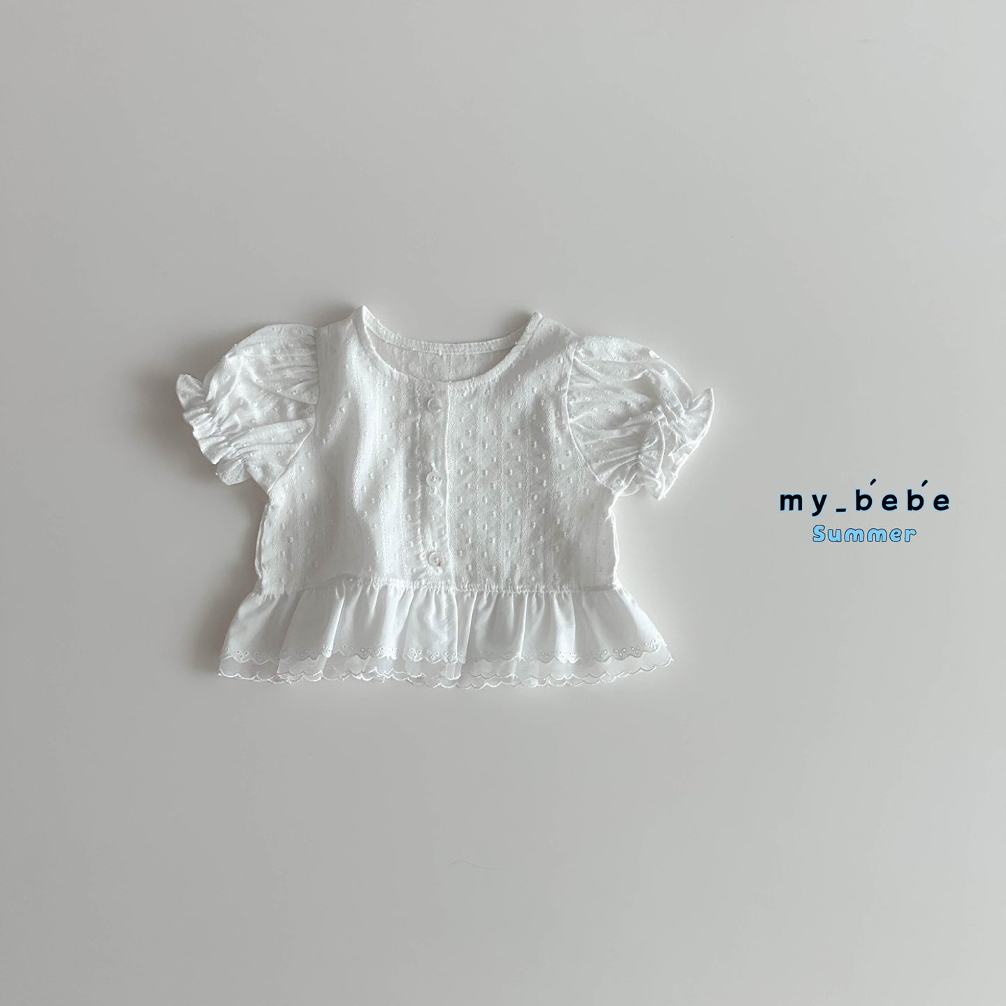 Lace Puff Blouse