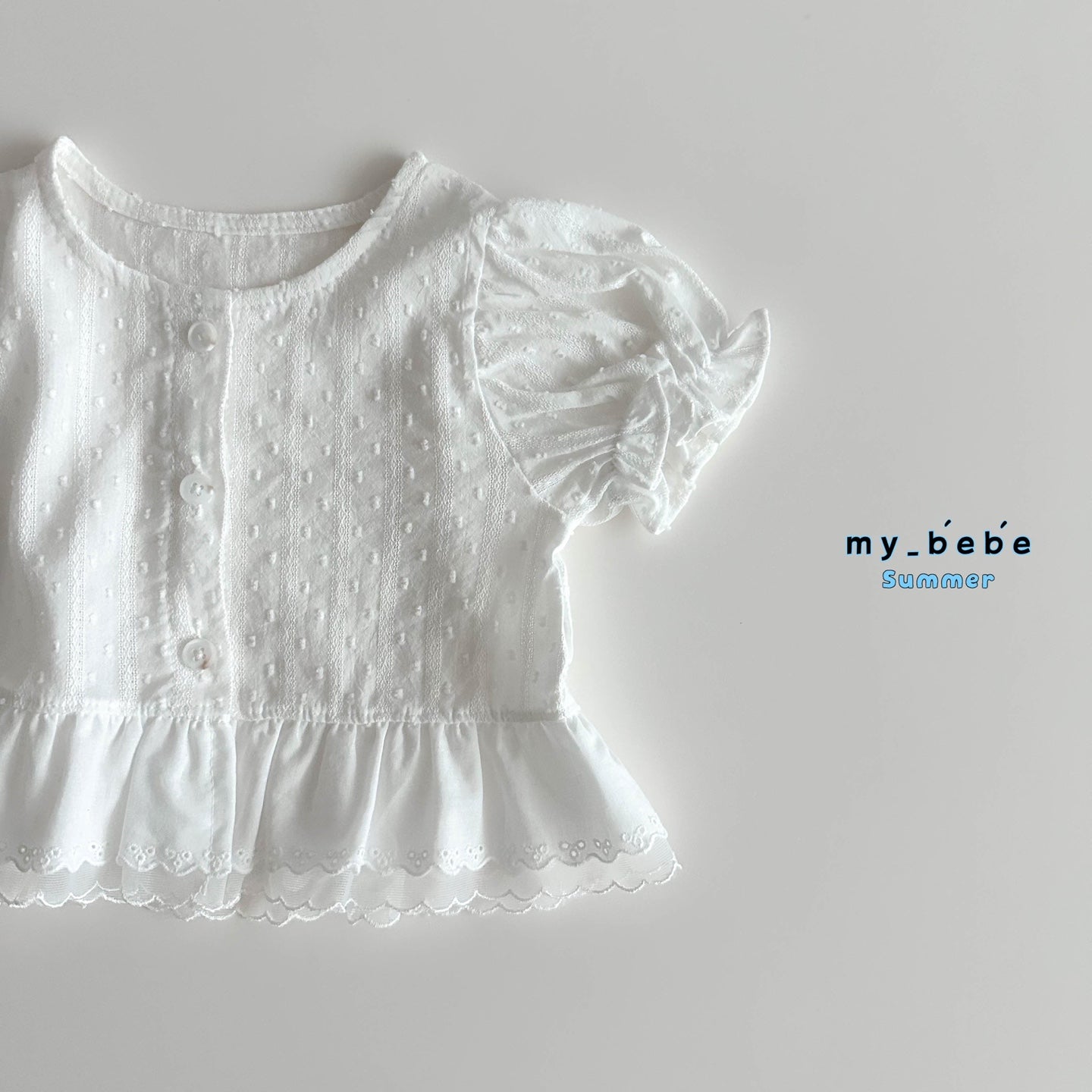 Lace Puff Blouse