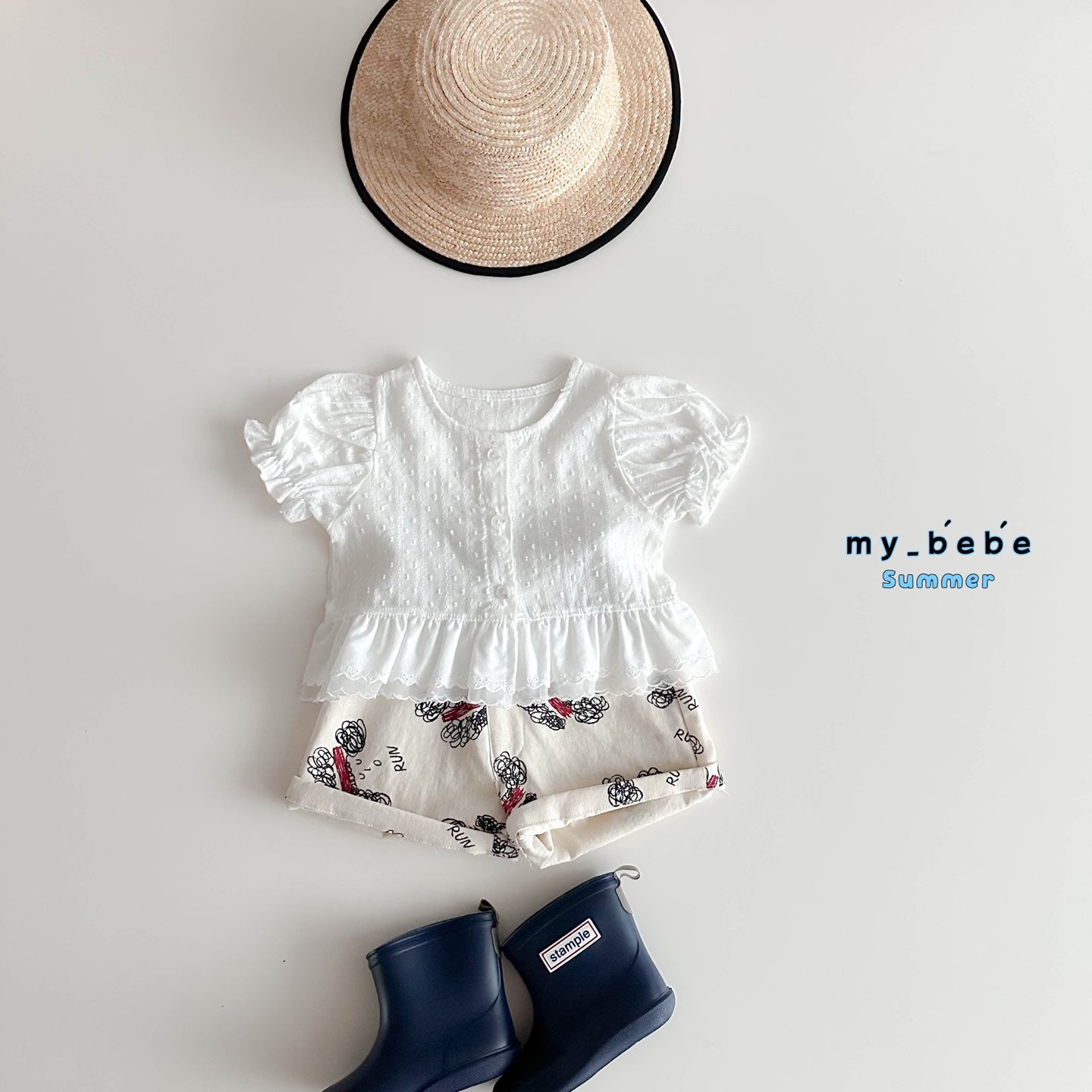 Lace Puff Blouse