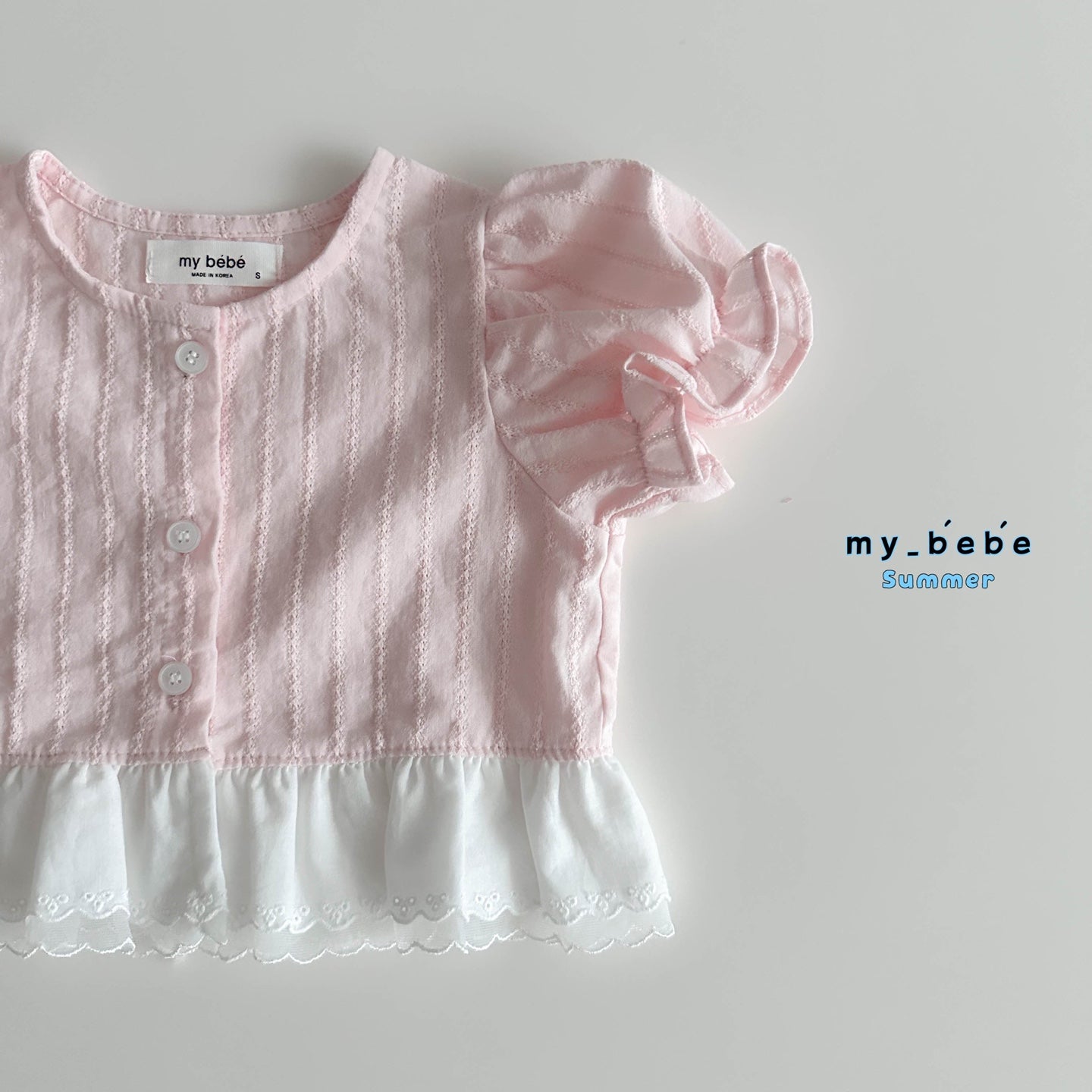 Lace Puff Blouse