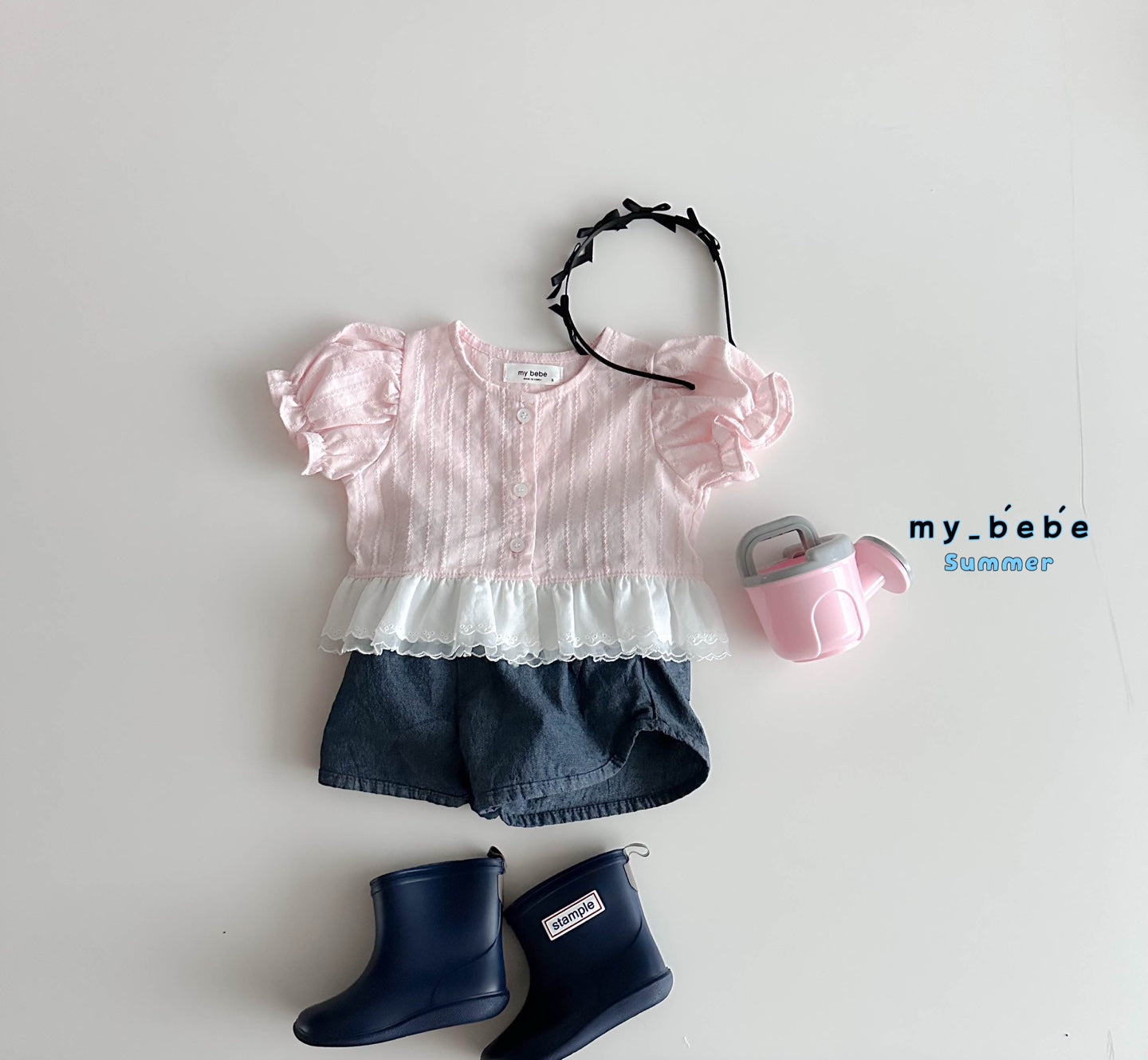 Lace Puff Blouse