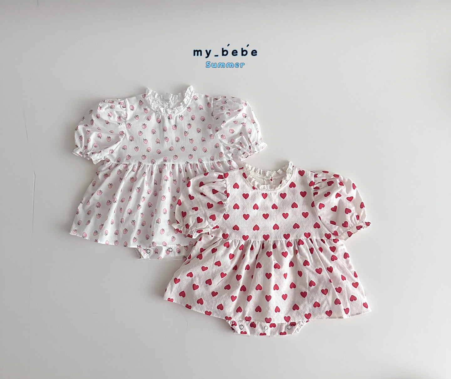 Summer Puff Dress Romper