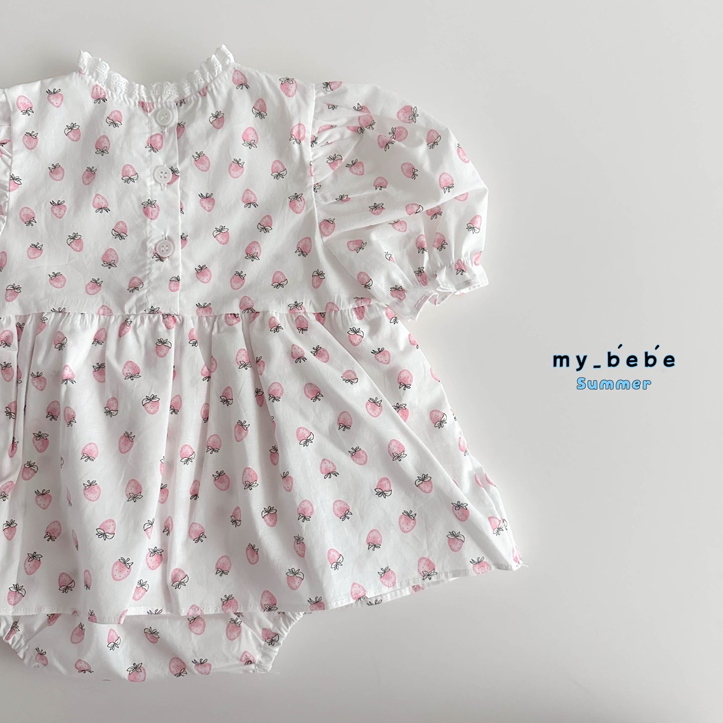 Summer Puff Dress Romper