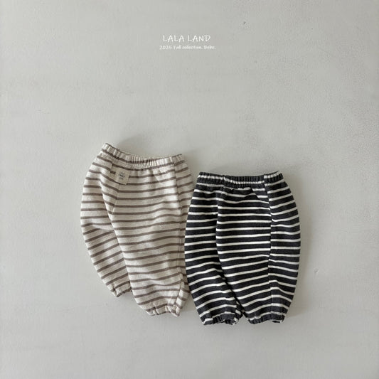Jacquard Striped Jogger Pants