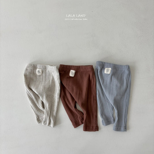 Knit Ribbed Leggings