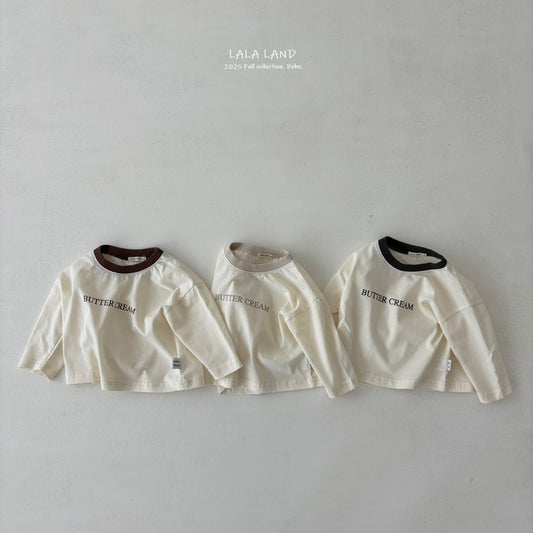 Butter Cream Long Sleeve Tee