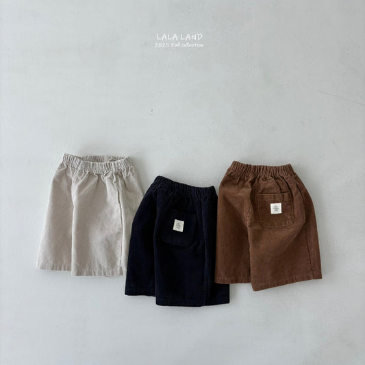 Corduroy Bermuda Shorts