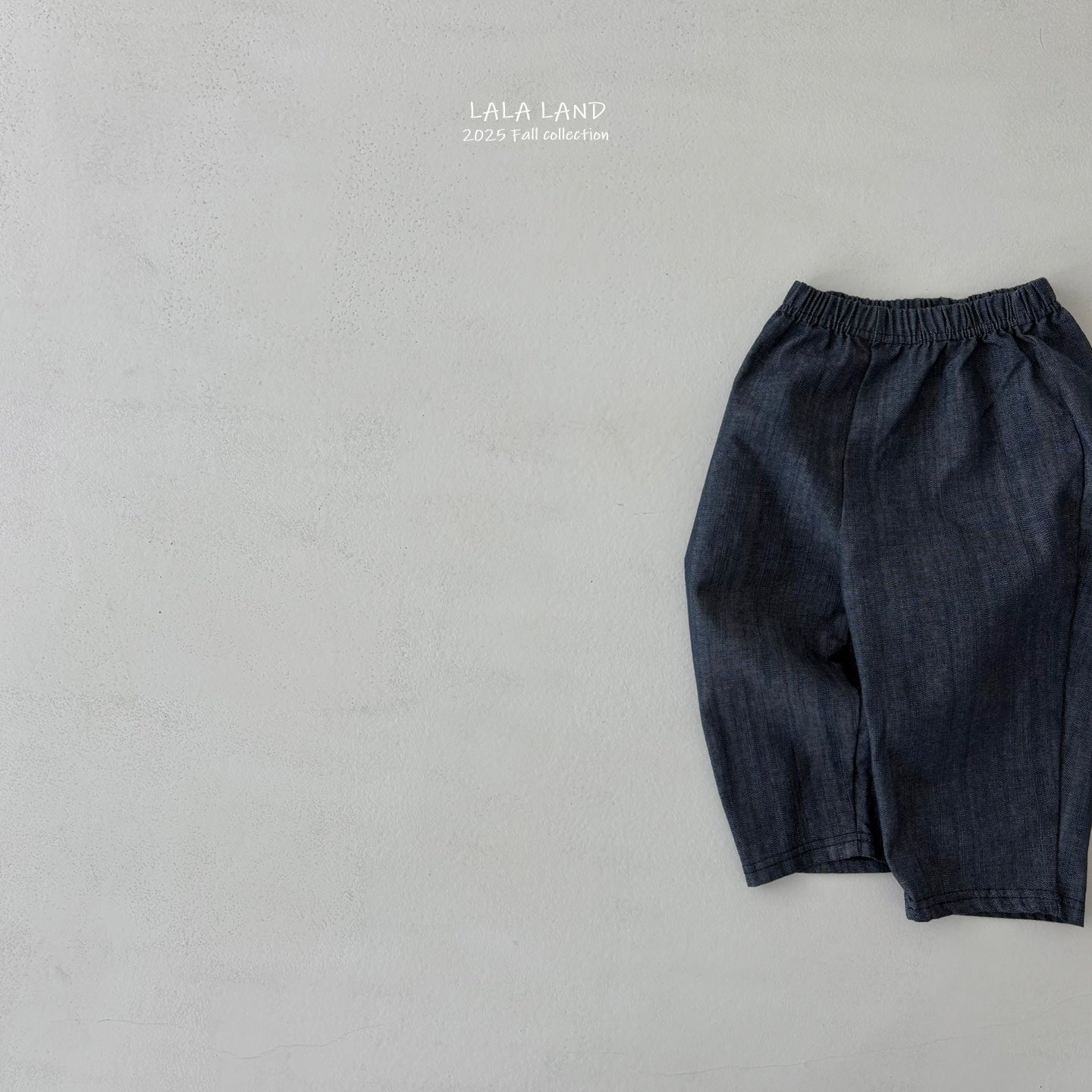 Slub Denim Pants