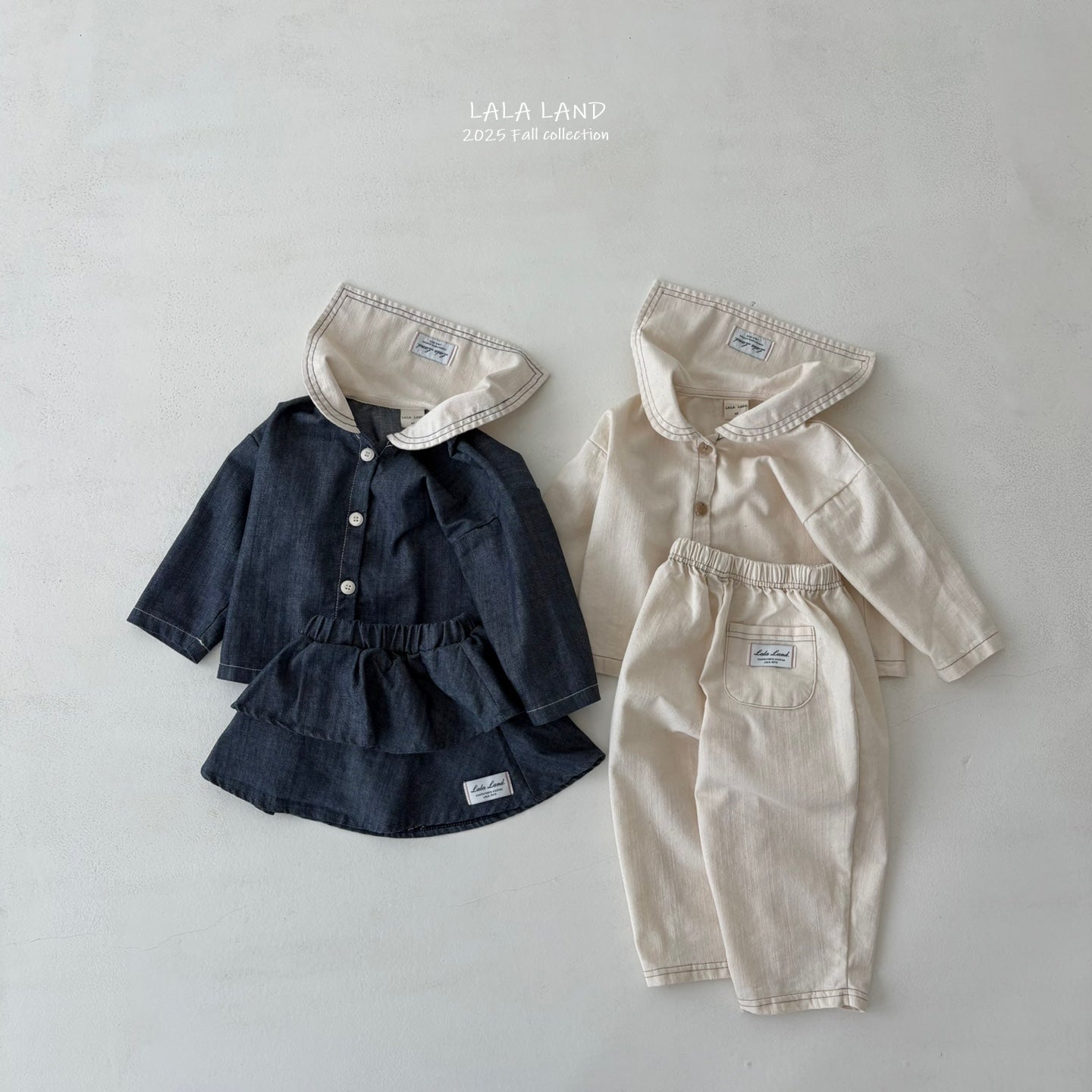 Slub Denim Pants