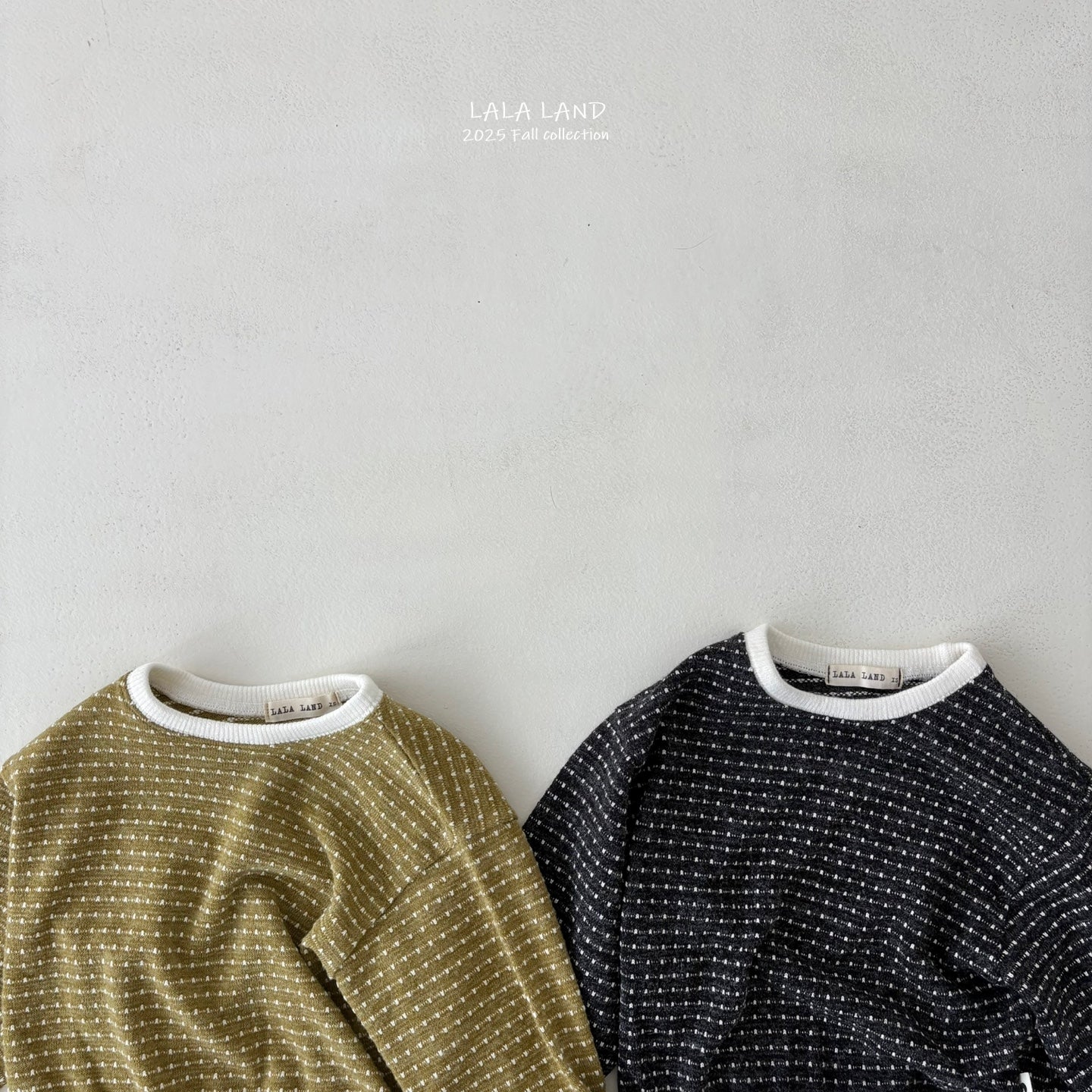 Dot-Dot Knit Sweatshirt