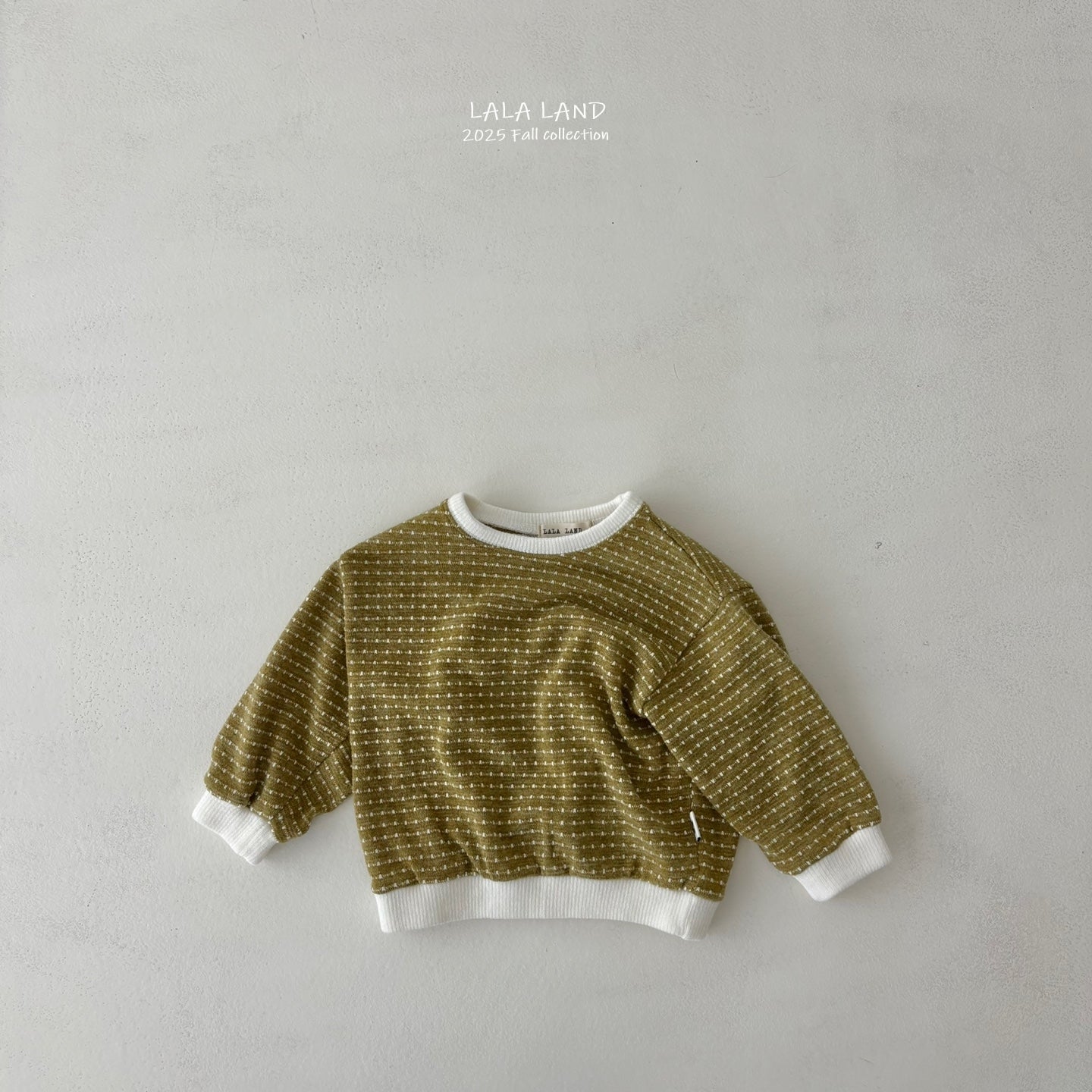 Dot-Dot Knit Sweatshirt