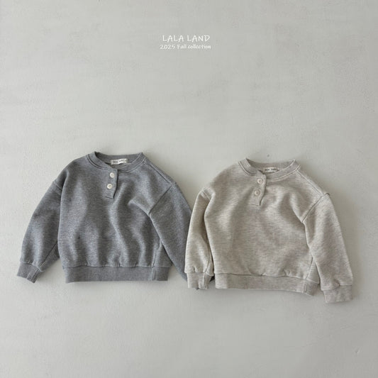 Button Sweatshirt